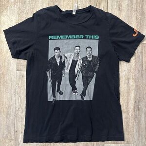 Jonas Brother Remember This Tour Tee
